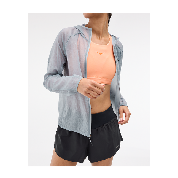 HOKA Women's Skyflow Jacket Mineral Blue