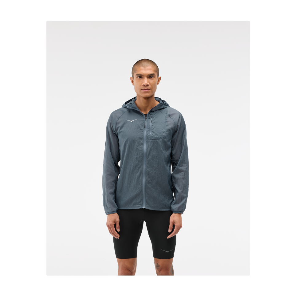 HOKA Men's Skyflow Jacket Slate Blue Main image