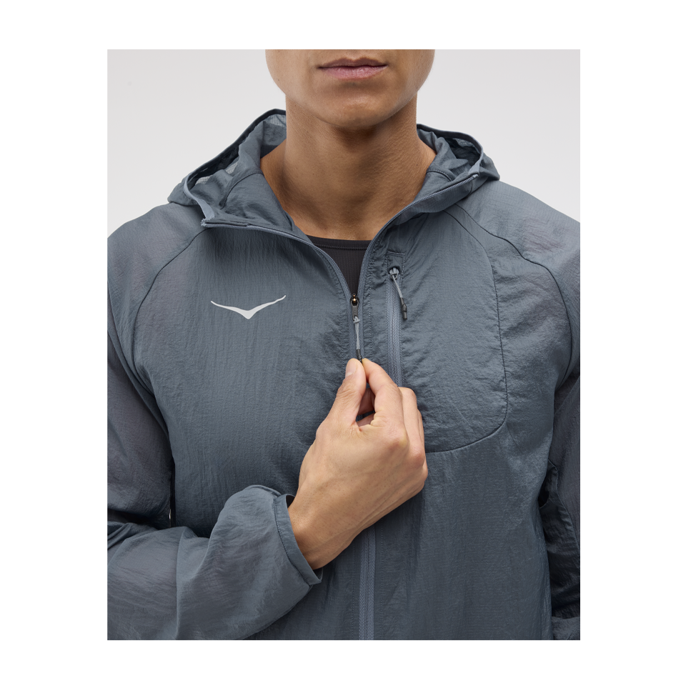 HOKA Men's Skyflow Jacket Slate Blue