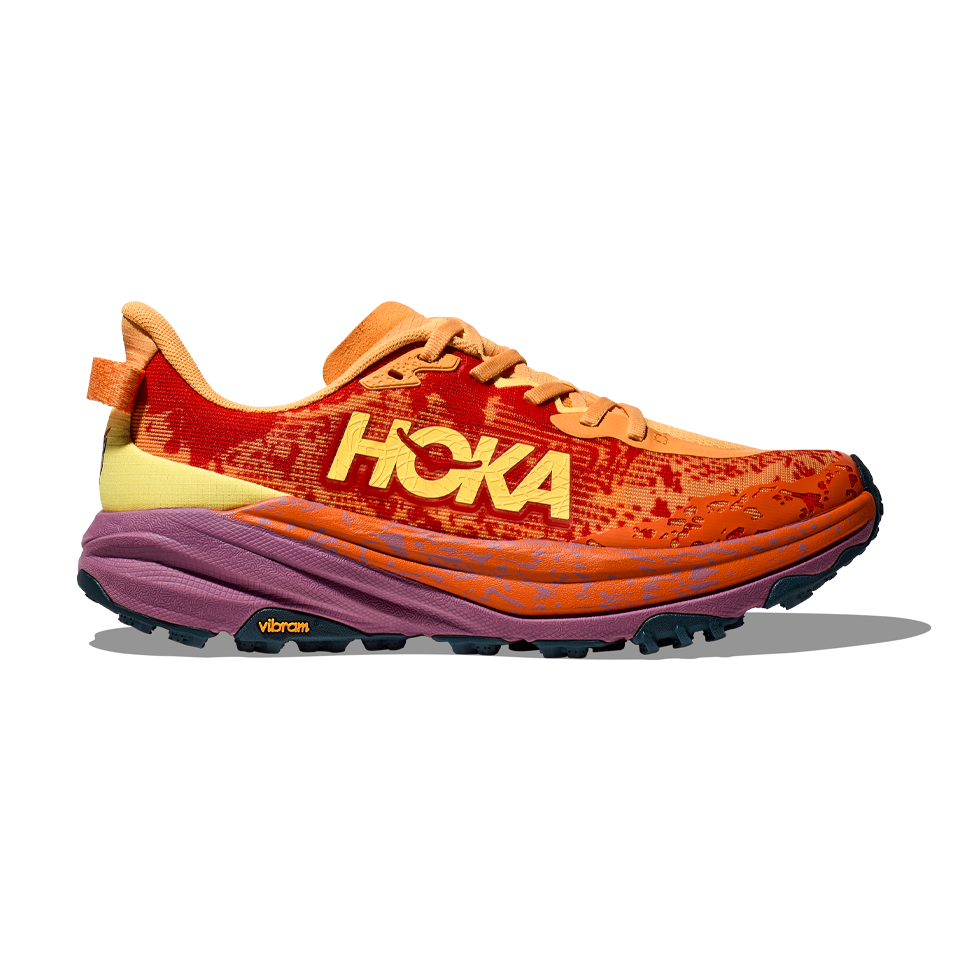 Hoka Men s Speedgoat 6 Wide Sherbet Beet Root Size 10.5