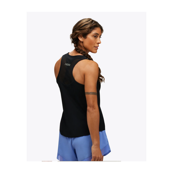 HOKA Women's Airolite Run Tank Black