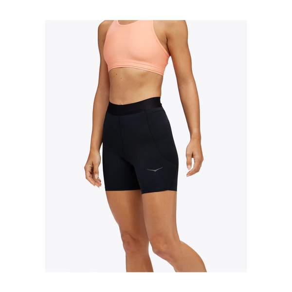 HOKA Women's Novafly 6'' Knit Short Black