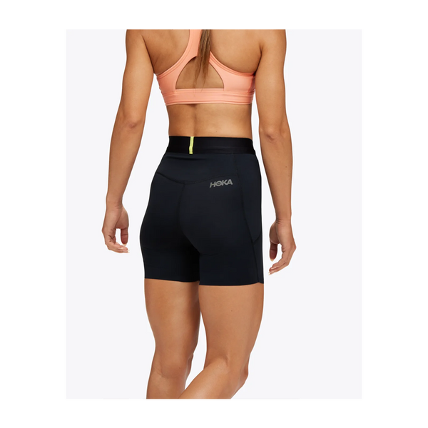 HOKA Women's Novafly 6'' Knit Short Black
