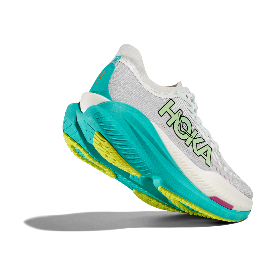 Hoka Women s Mach X 2 Frost Electric Aqua 8