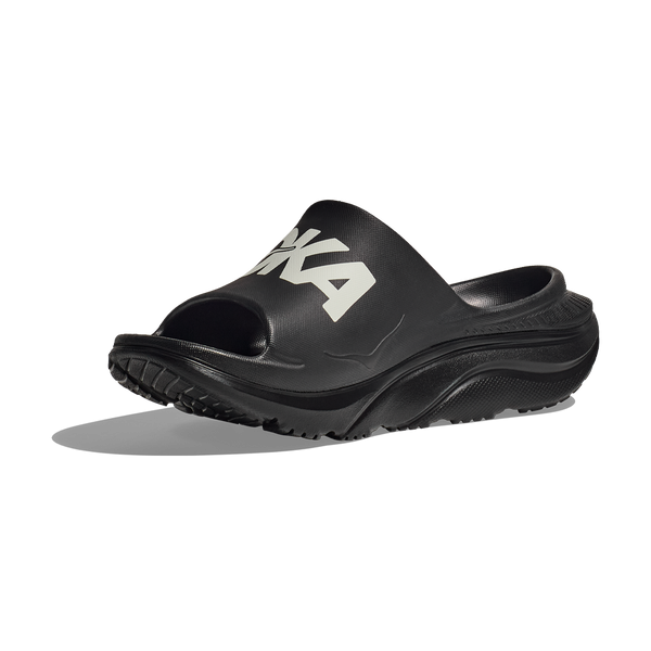 HOKA All Gender Ora Athletic Slide Black/White