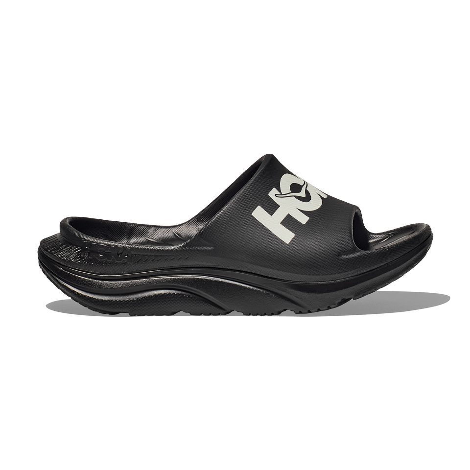 HOKA All Gender Ora Athletic Slide Black/White