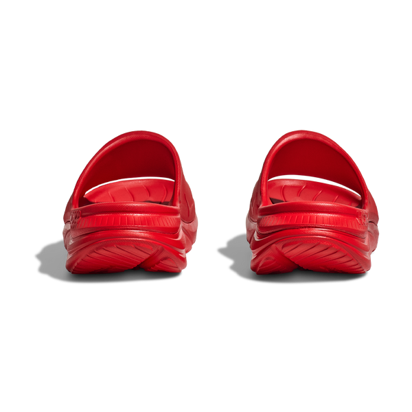 HOKA All Gender Ora Athletic Slide Vermillion/White
