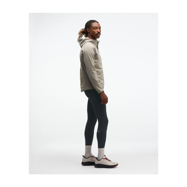 HOKA Men's SkyGlow Half-Zip Pebble Grey