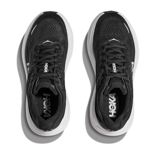 HOKA Men's Bondi 9 Black/White