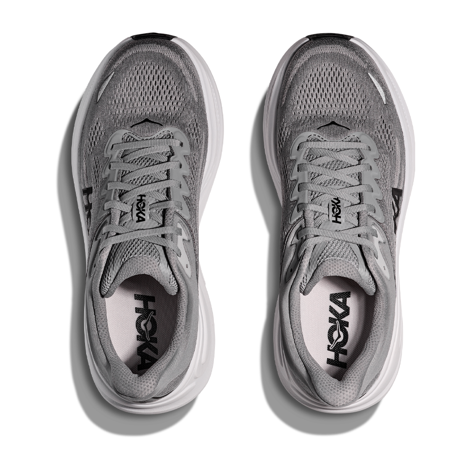 HOKA Men's Bondi 9 Galactic Grey/Stellar Grey