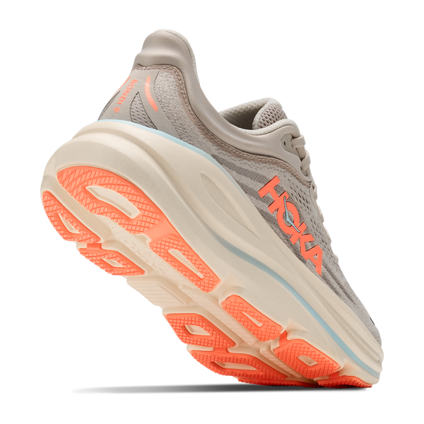 HOKA Women's Bondi 9 River Rock Grey/Mineral Ore