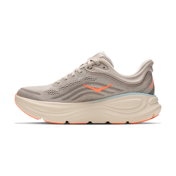 HOKA Women's Bondi 9 Wide River Rock Grey/Mineral Ore