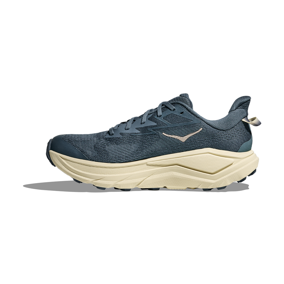 HOKA Men's Challenger 8 Wide Faded Navy/Pampass Grass