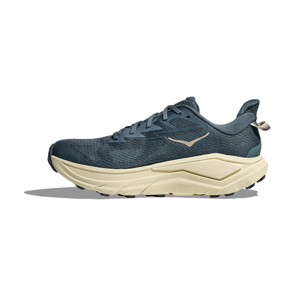 HOKA Men's Challenger 8 Wide Faded Navy/Pampass Grass