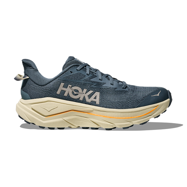 HOKA Men's Challenger 8 Wide Faded Navy/Pampass Grass