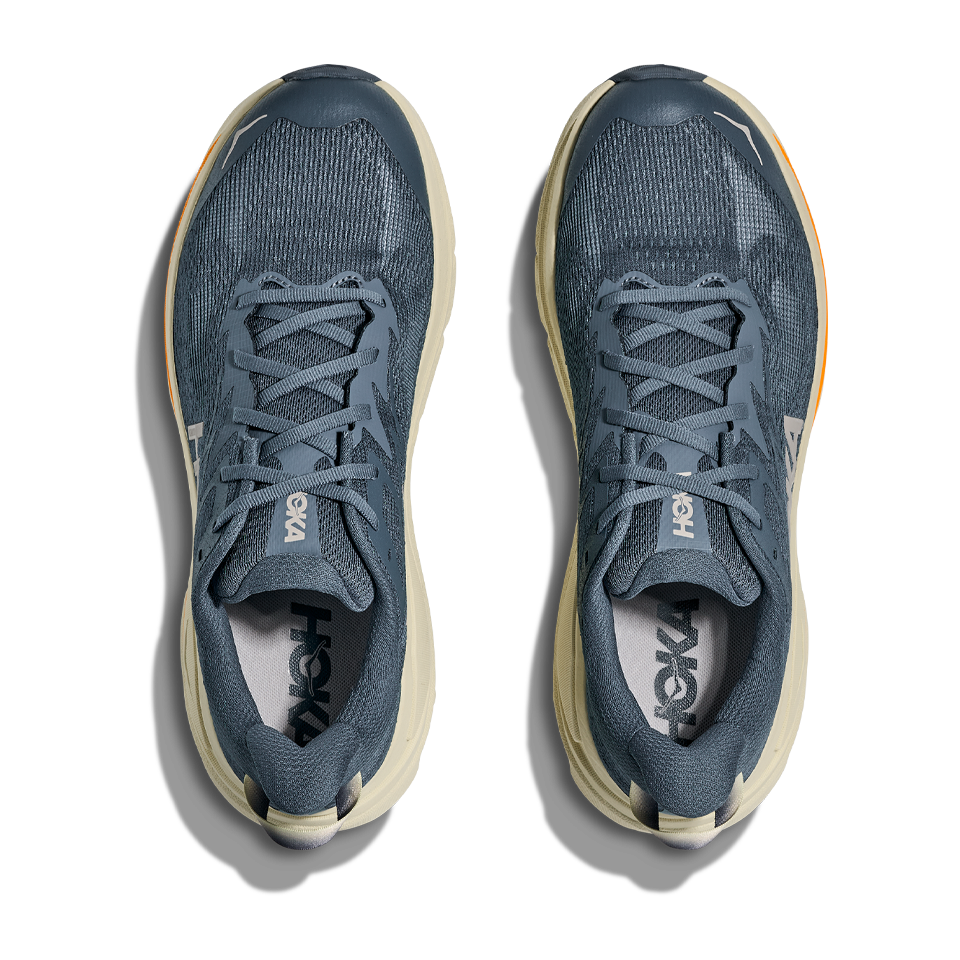 HOKA Men's Challenger 8 Wide Faded Navy/Pampass Grass