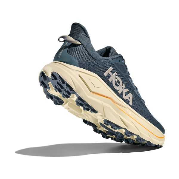 HOKA Men's Challenger 8 Wide Faded Navy/Pampass Grass