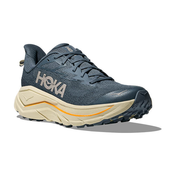 HOKA Men's Challenger 8 Wide Faded Navy/Pampass Grass