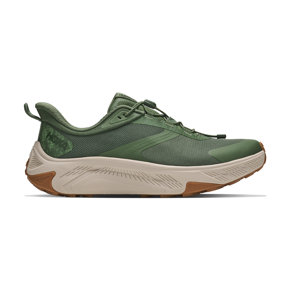 HOKA Men's Transport 2 Nettle Leaf/River Rock Grey Main image