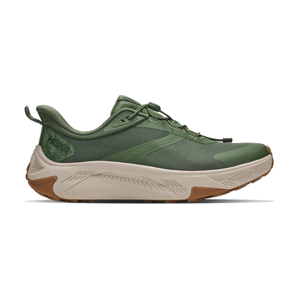 HOKA Men's Transport 2 Wide Nettle Lead/River Rock Grey