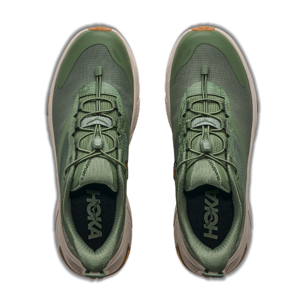 HOKA Men's Transport 2 Nettle Leaf/River Rock Grey
