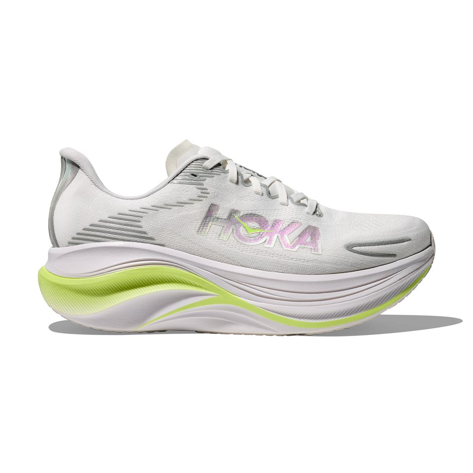HOKA Men's Skyward X 2 White/Neon Yuzu