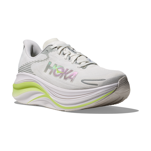 HOKA Men's Skyward X 2 White/Neon Yuzu