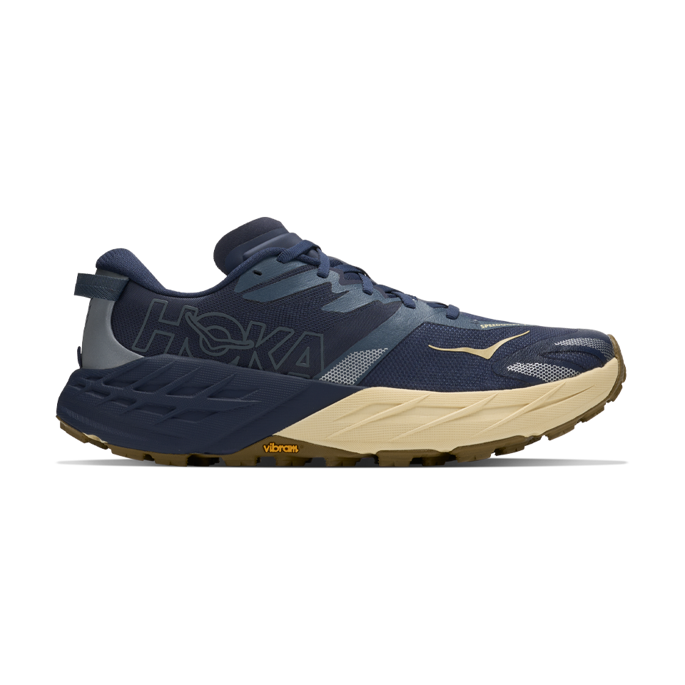 HOKA Men's Speedgoat 7 Varsity Navy/Barley Flour