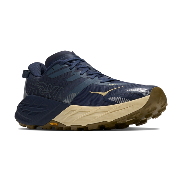 HOKA Men's Speedgoat 7 Varsity Navy/Barley Flour
