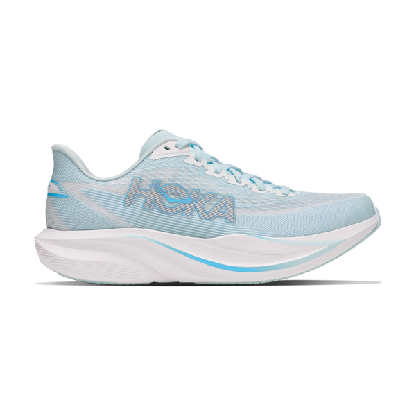 HOKA Women's Mach 7 Glimmering Blue/Frost