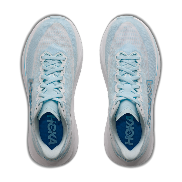 HOKA Women's Mach 7 Glimmering Blue/Frost