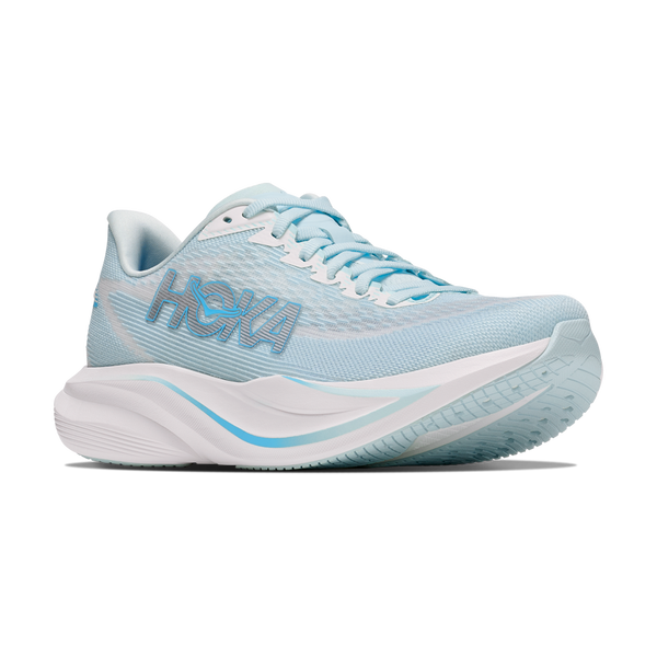 HOKA Women's Mach 7 Glimmering Blue/Frost