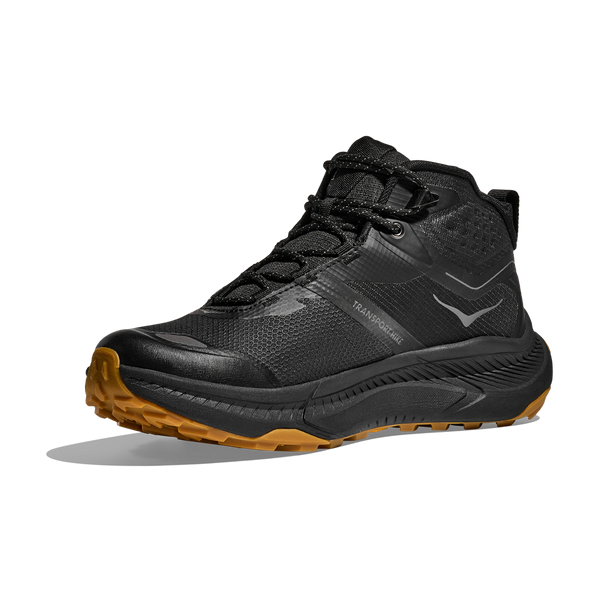 HOKA Men's Transport Hike GTX Black/Black