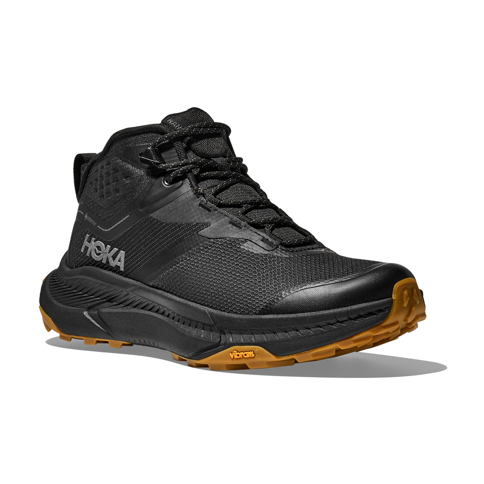 HOKA Men's Transport Hike GTX Black/Black Secondary image