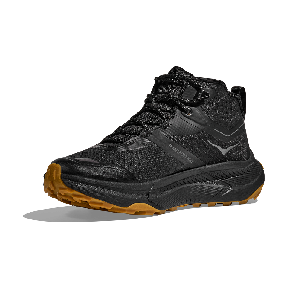 HOKA Women's Transport Hike GTX Black/Black