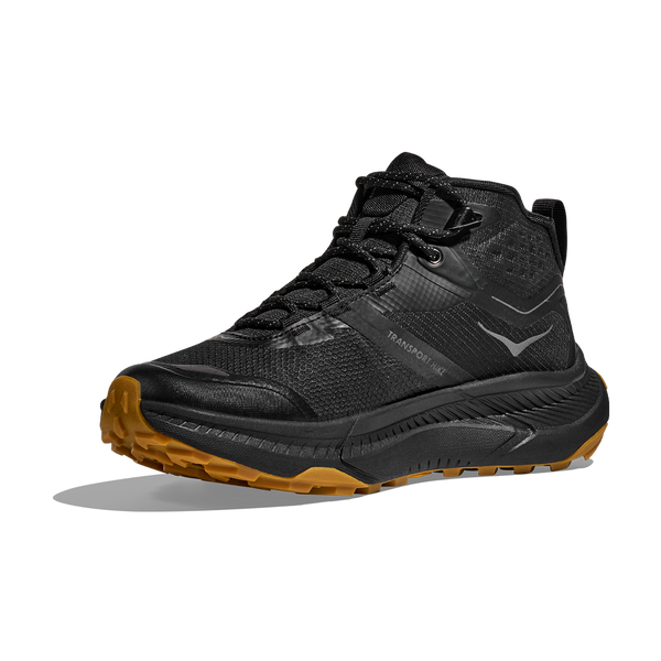 HOKA Women's Transport Hike GTX Black/Black