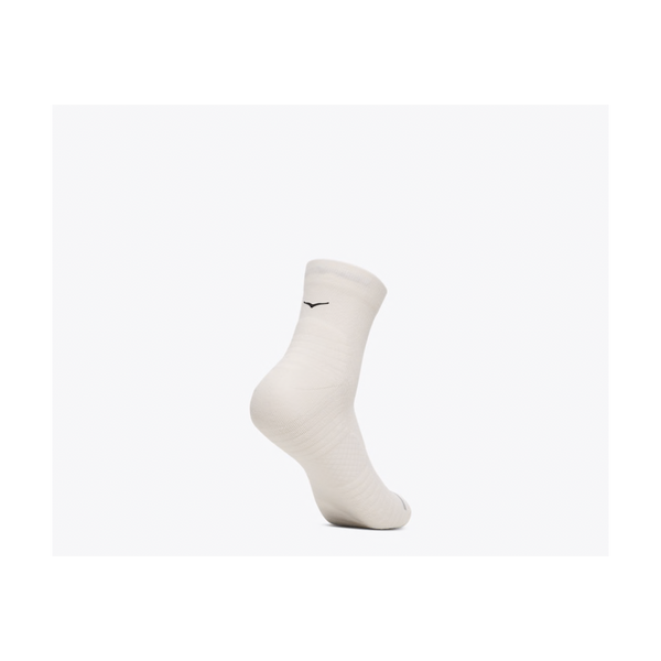 HOKA Quarter Run Sock 3-Pack White/White/White