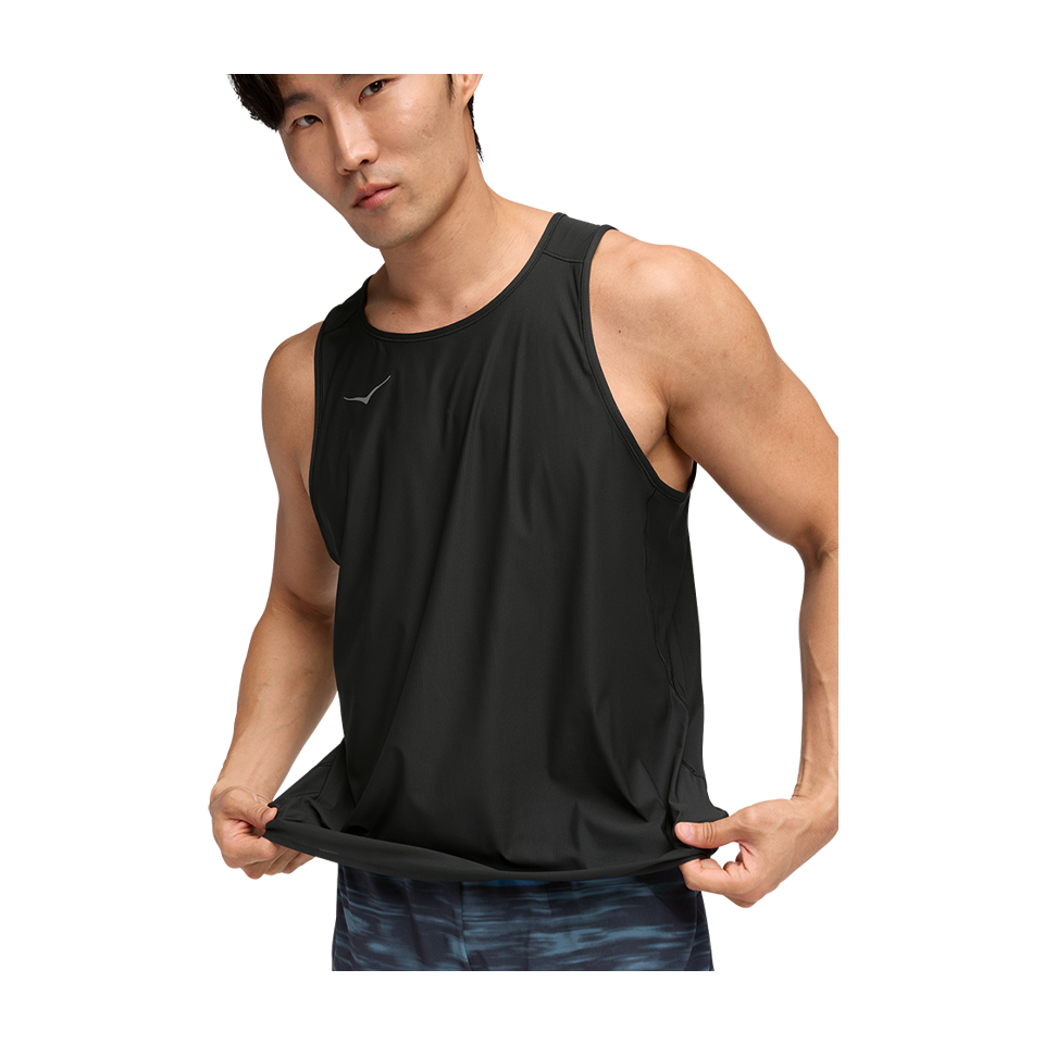 HOKA Men's Airolite Tank 2.0 Black