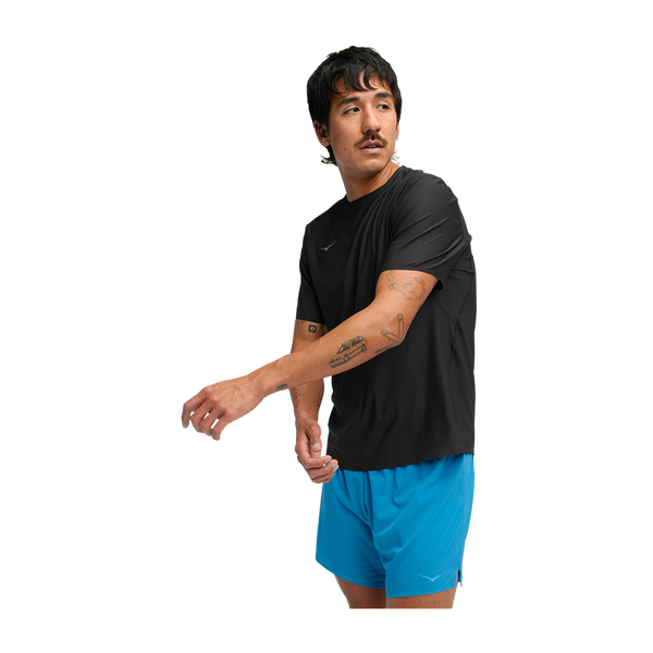 HOKA Men's Airolite Short Sleeve 2.0 Black