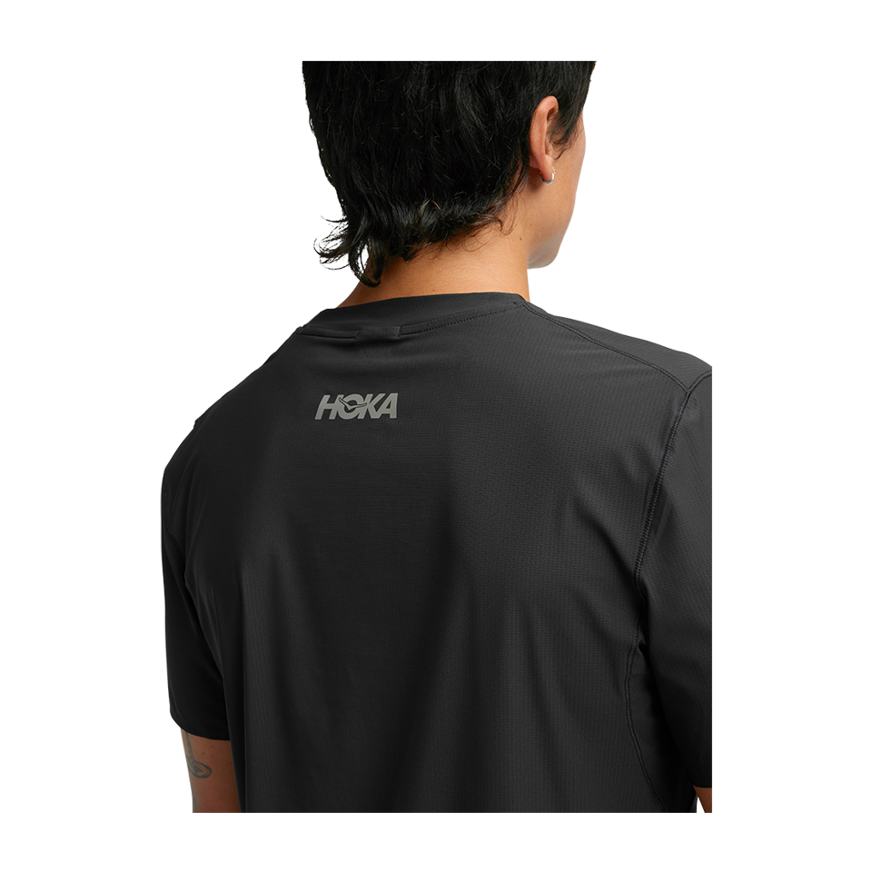 HOKA Men's Airolite Short Sleeve 2.0 Black