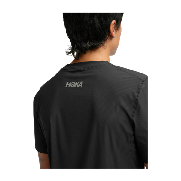 HOKA Men's Airolite Short Sleeve 2.0 Black