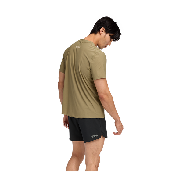 HOKA Men's Airolite Short Sleeve 2.0 Wild Mushroom