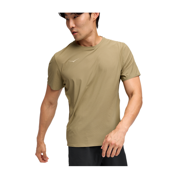 HOKA Men's Airolite Short Sleeve 2.0 Wild Mushroom