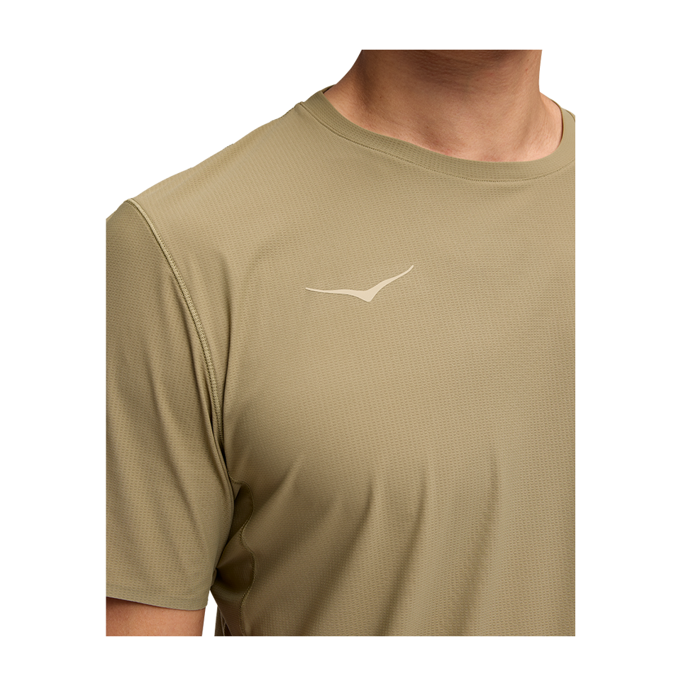 HOKA Men's Airolite Short Sleeve 2.0 Wild Mushroom