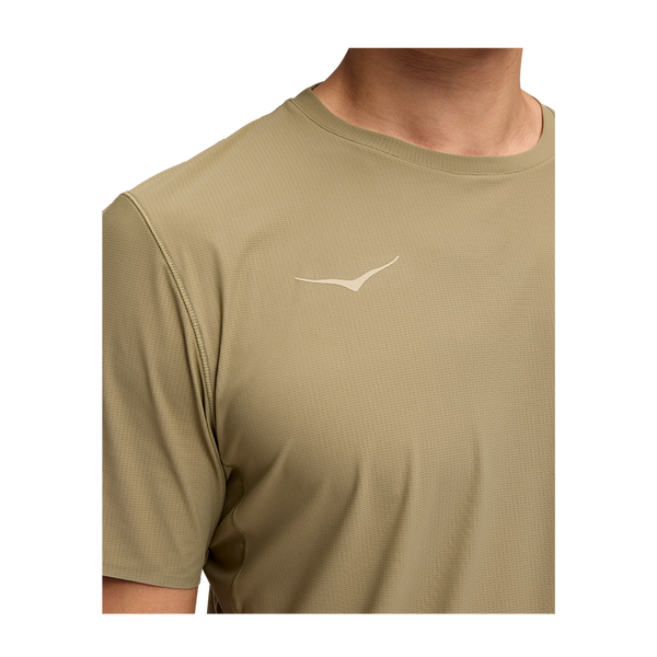 HOKA Men's Airolite Short Sleeve 2.0 Wild Mushroom
