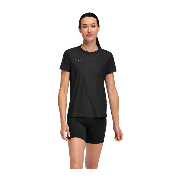 HOKA Women's Airolite Short Sleeve 2.0 Black