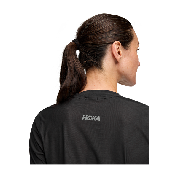 HOKA Women's Airolite Short Sleeve 2.0 Black