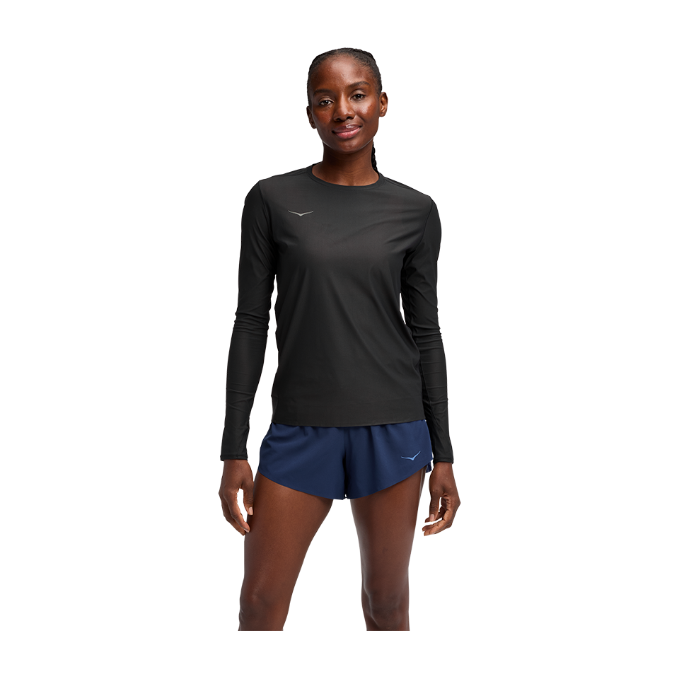 HOKA Women's Airolite Long Sleeve 2.0 Black