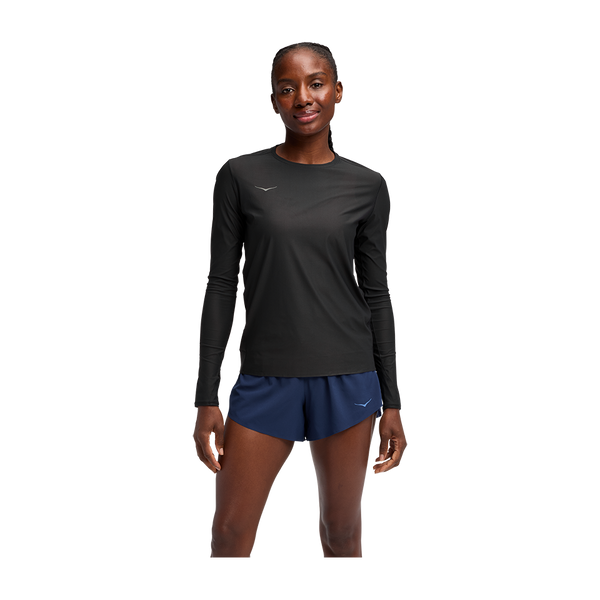 HOKA Women's Airolite Long Sleeve 2.0 Black