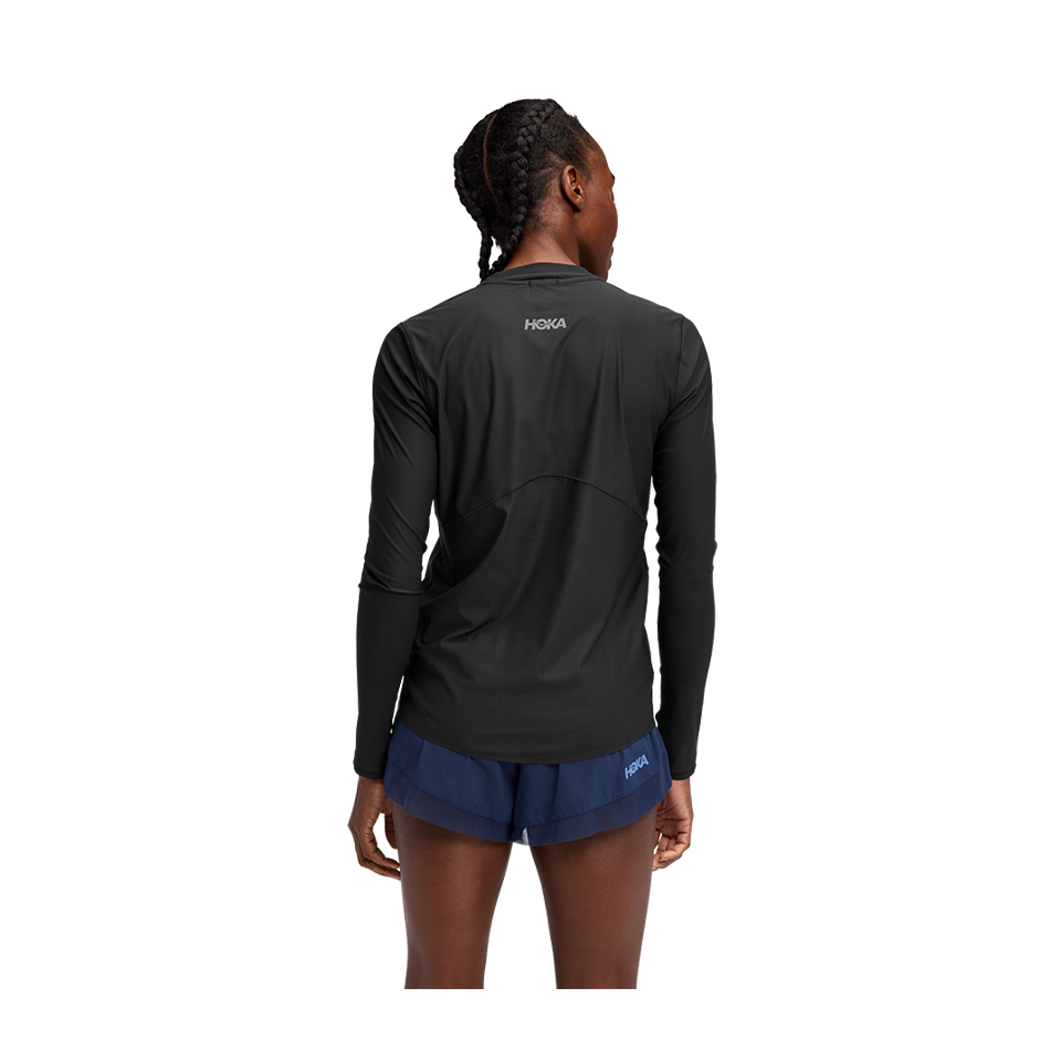 HOKA Women's Airolite Long Sleeve 2.0 Black Secondary image